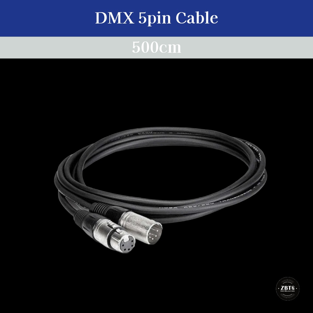 DMX 5pin Cable 500cm