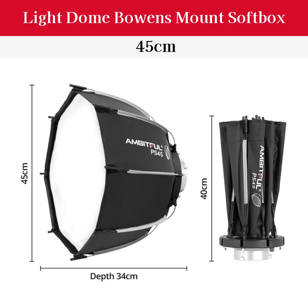 Light Dome 45cm Bowens Mount Softbox